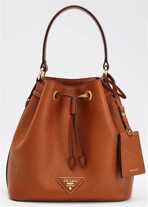 prada bucket bag saffiano